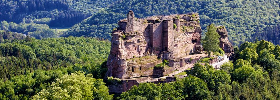 Burgruine Fleckenstein/Elsass - Foto: Kurt Groß Burgruine Fleckenstein/Elsass - Foto: Kurt Groß